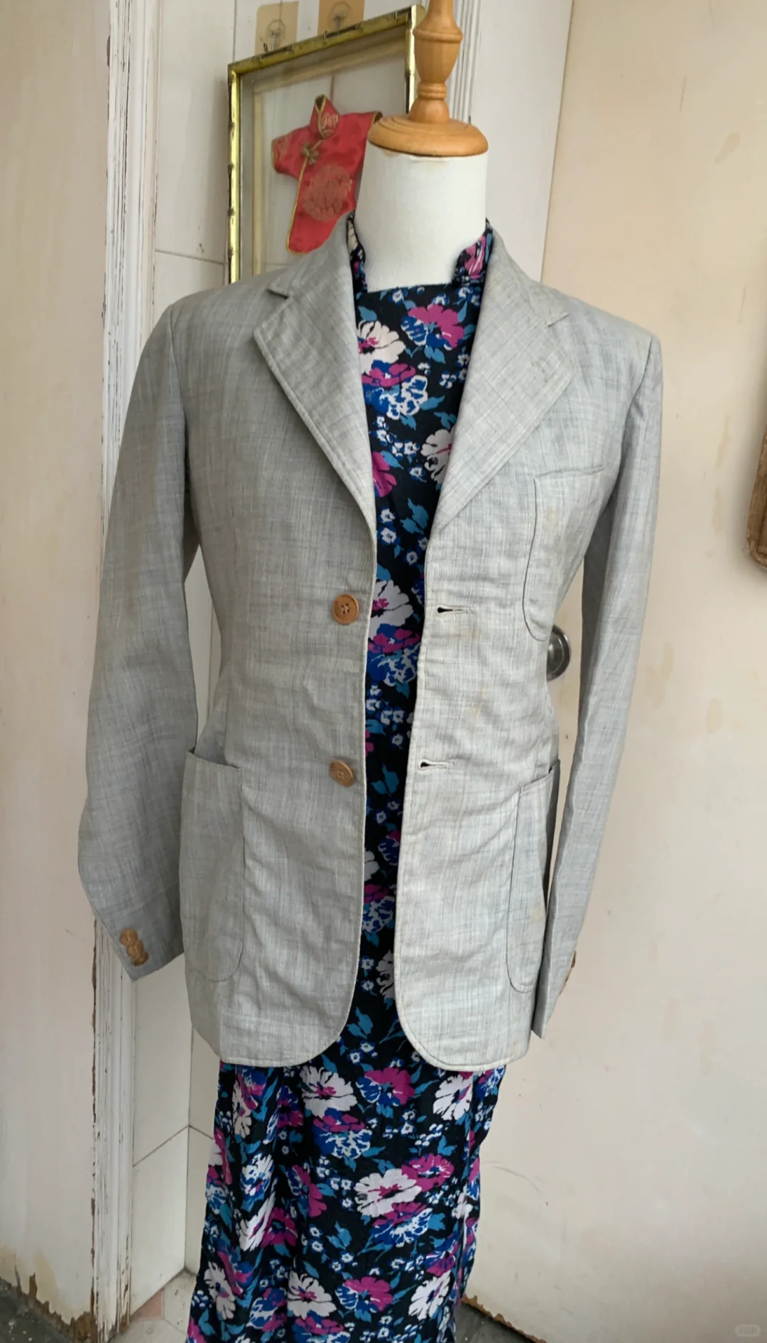 在破烂中寻找古董民国女士西装