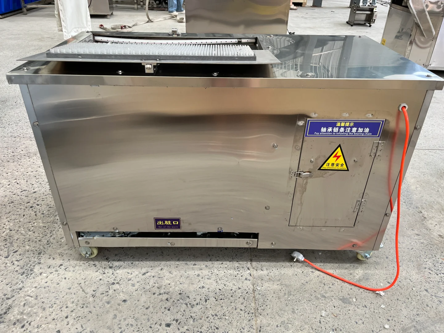 新增生产线——处理鱼的设备