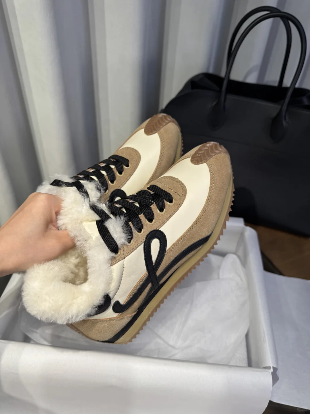 终于生产中的羊毛?增高阿甘鞋