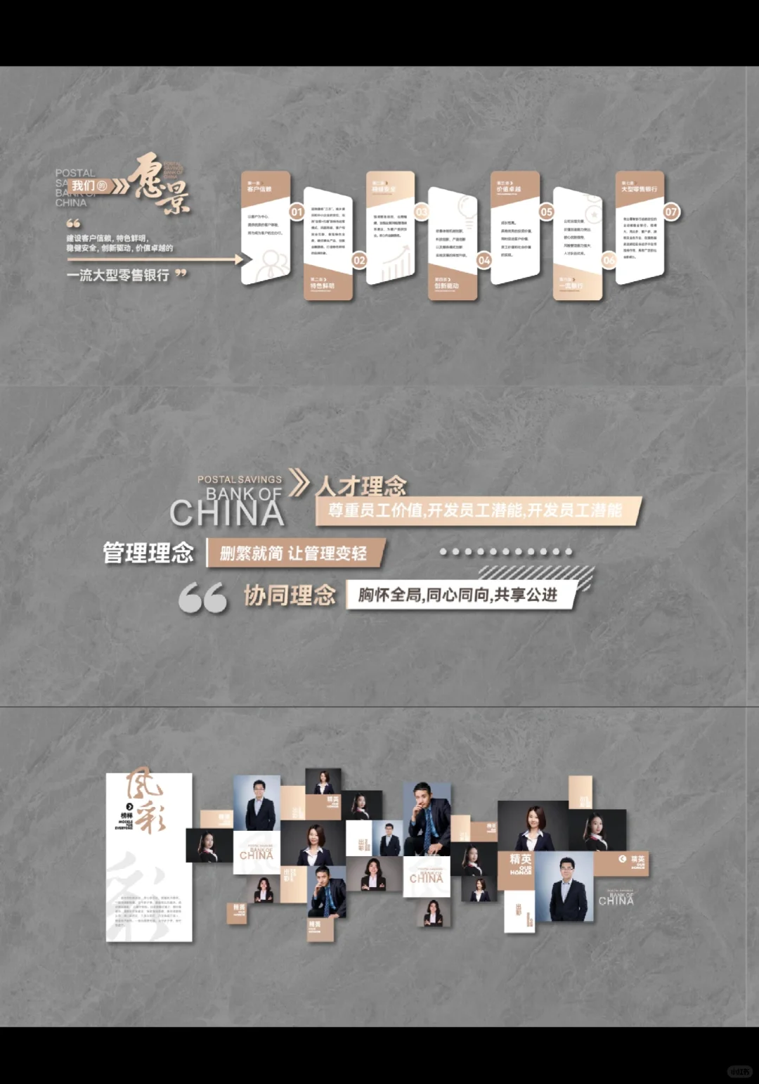 高端大气企业文化墙/照片墙/发展历程