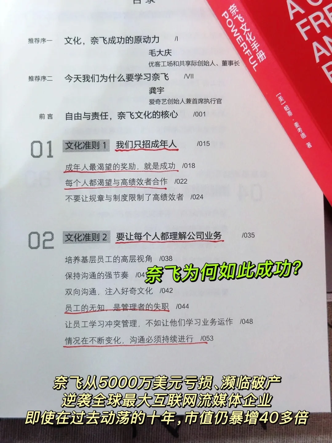 奈飞文化手册，中小企业持续增长的利器！