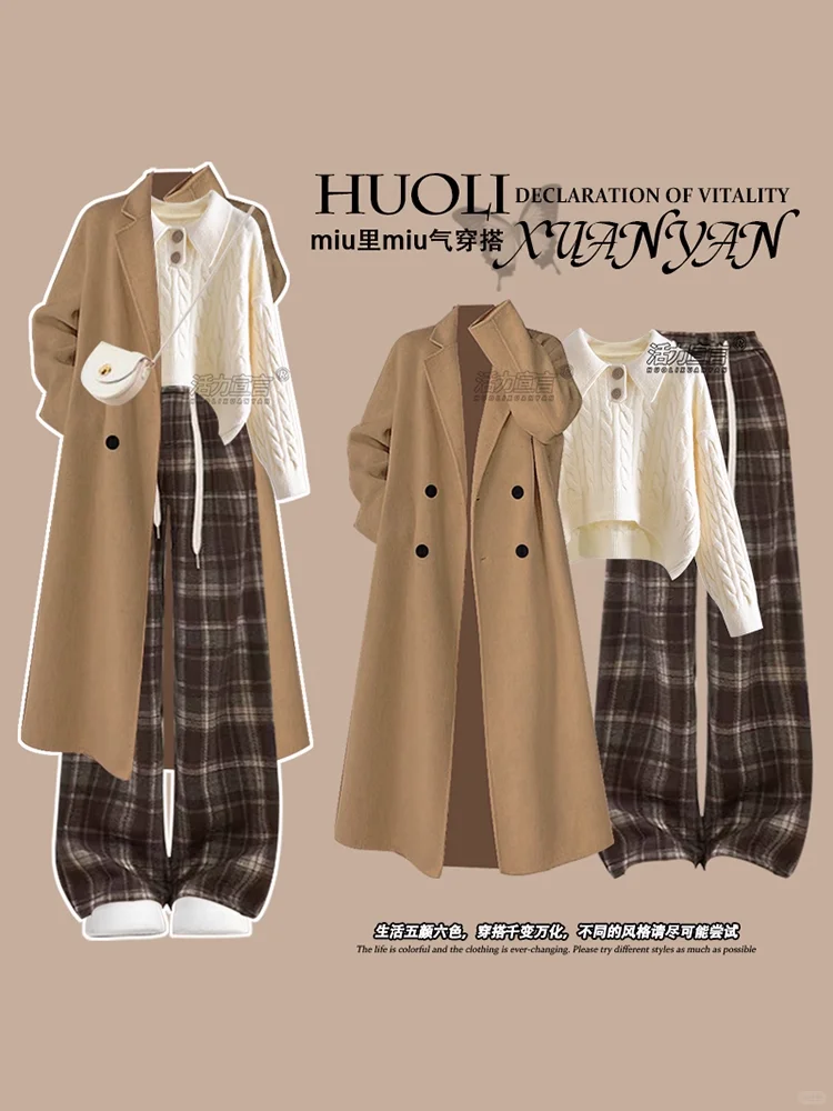 ?秋冬氛围感穿搭｜驼色大衣太绝了啊啊啊