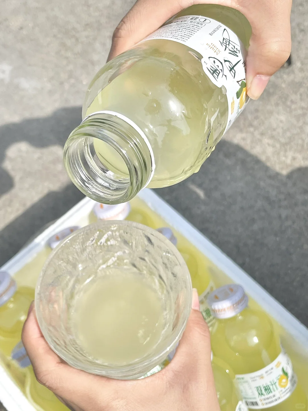 终于敢喝了!?才get到浙江网红双柚汁!