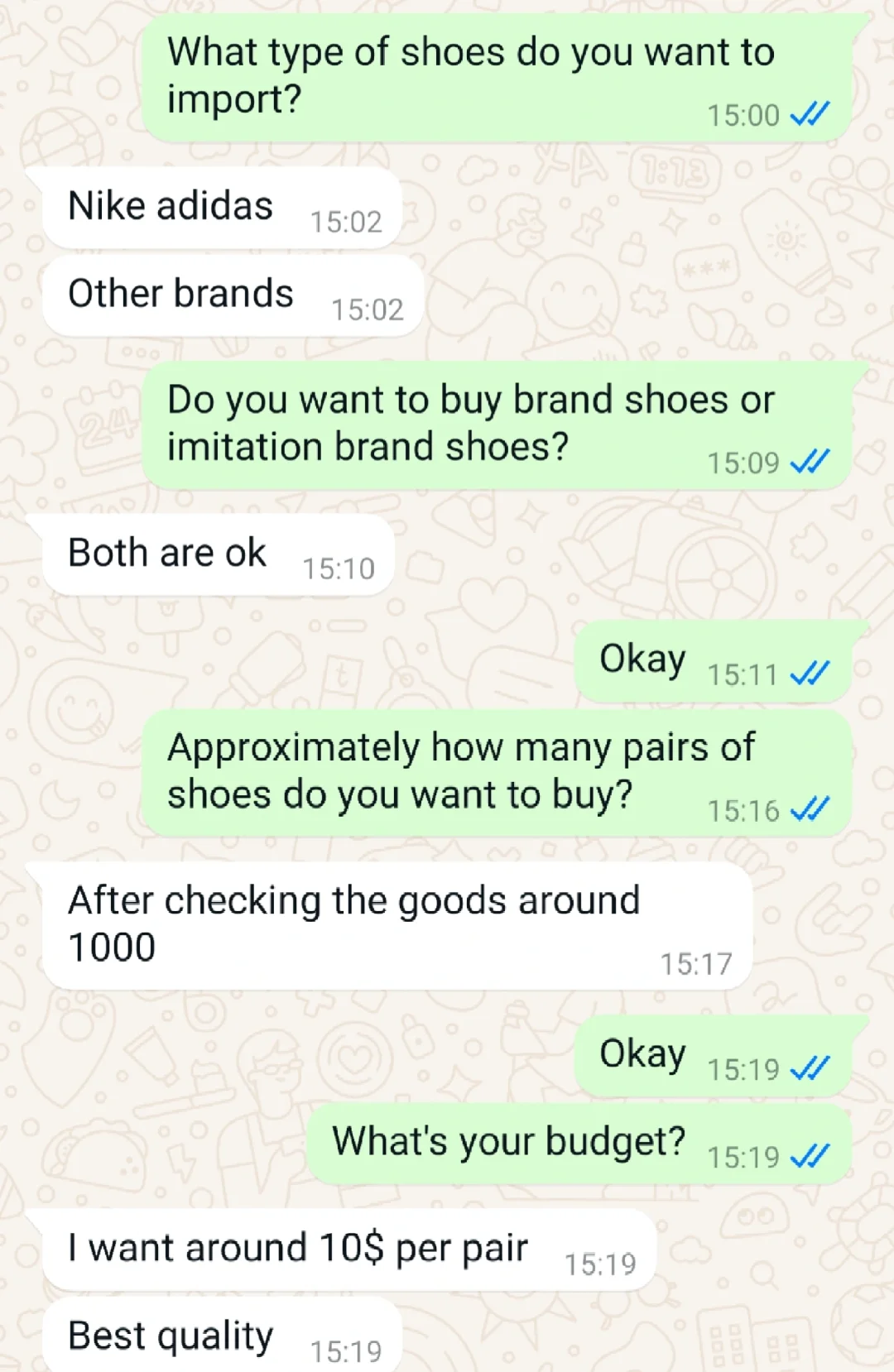 有没有鞋子供应商，出口到泰国