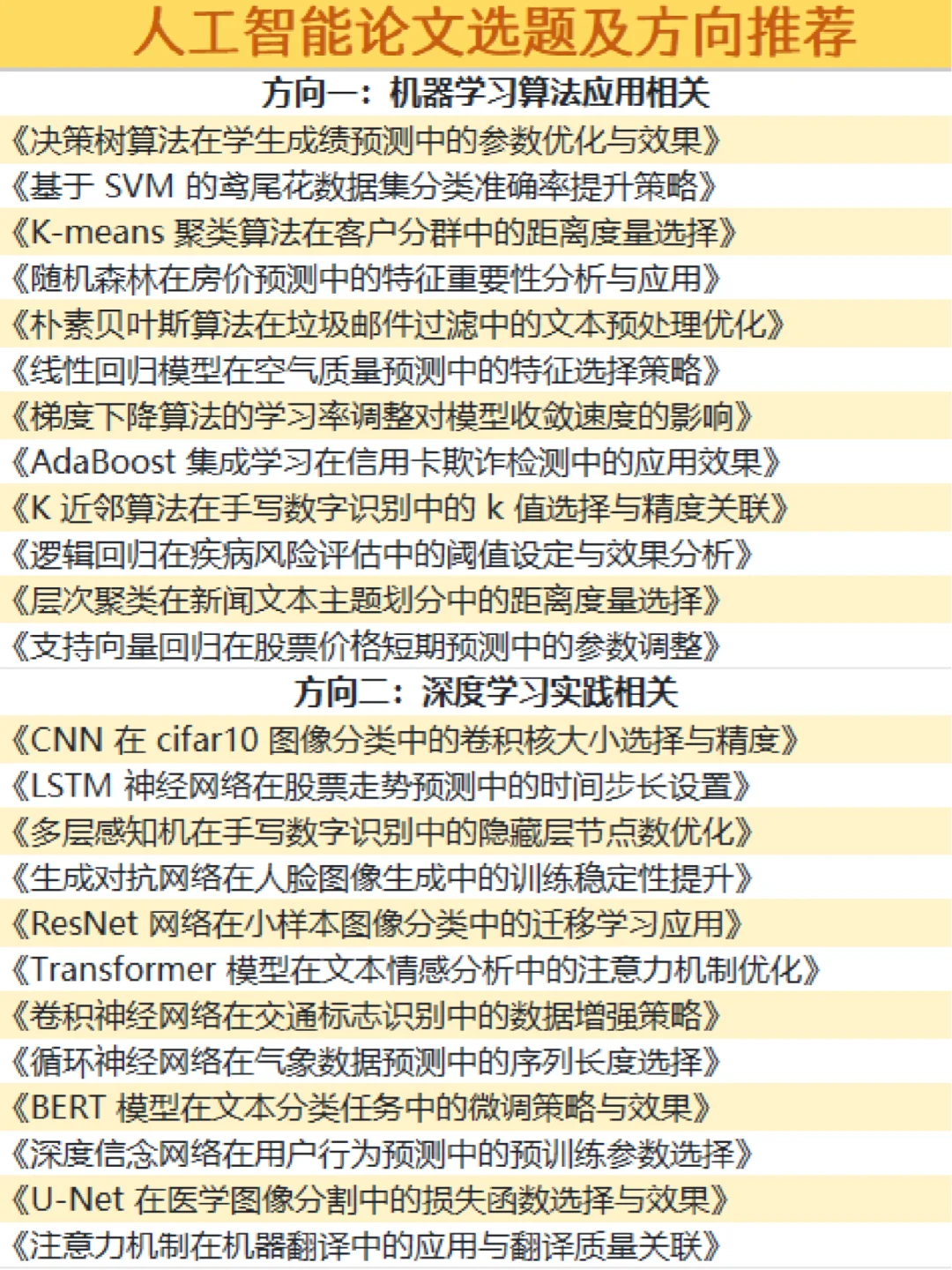 拜托?人工智能专业的宝子们都要刷到啊！