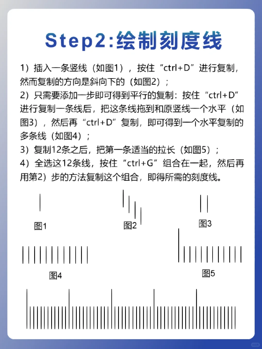 PPT练习第30天-公司发现历程-刻度线绘制