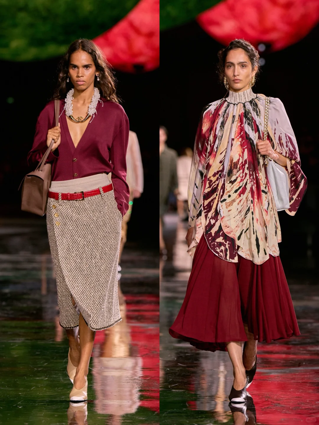 “有原始张力的罂粟红”|CHANEL 2026 春夏