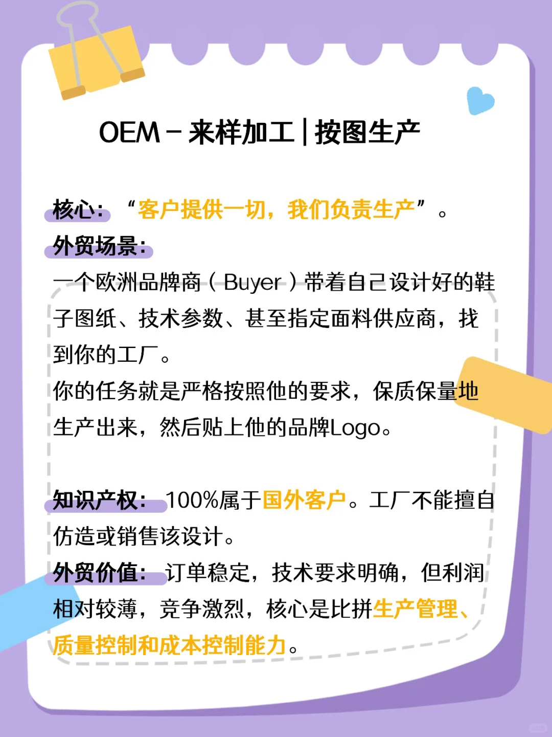 什么是OEM/ODM/OBM❓