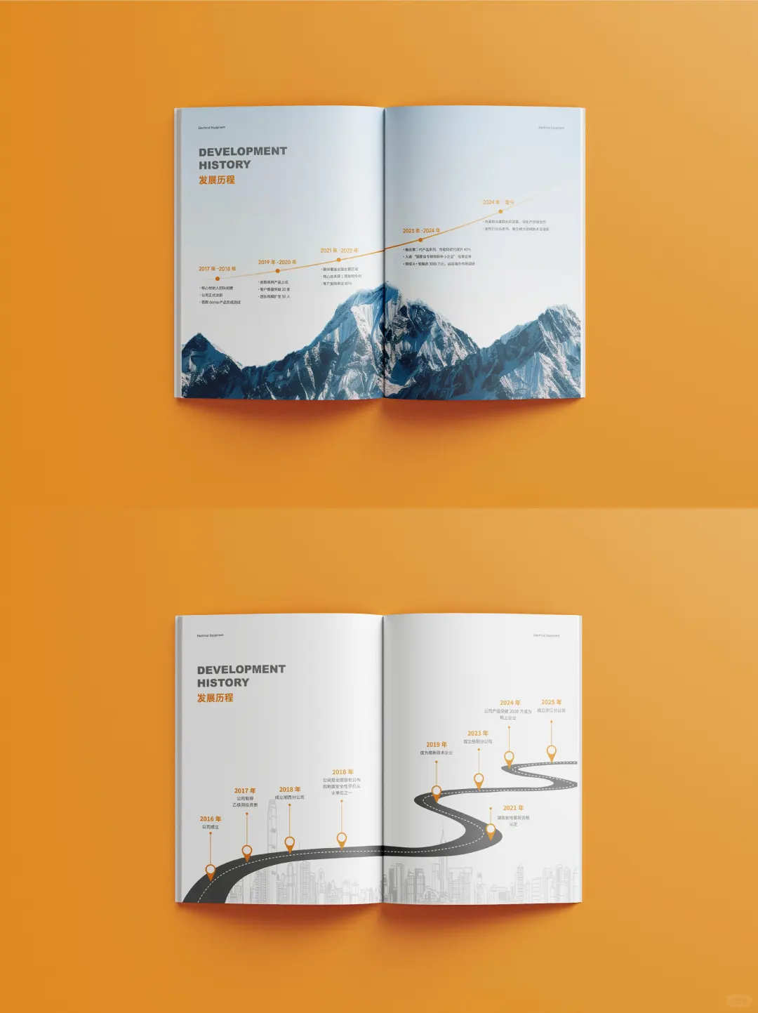 ?公司发展历程这样做！