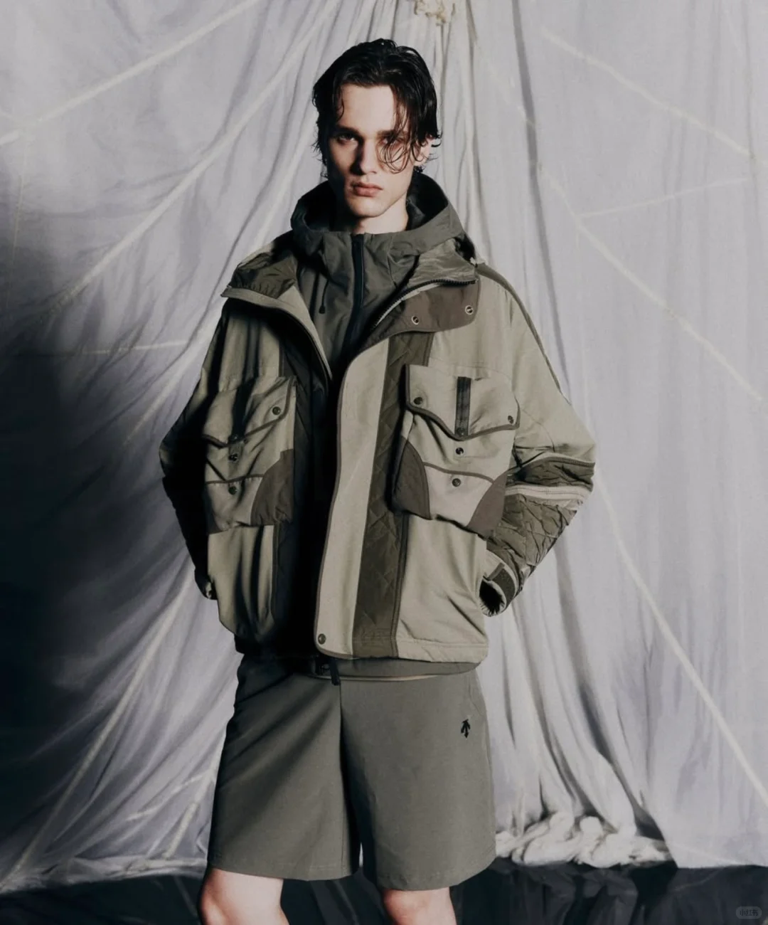 EASTLOGUE X DESCENTE合作系列穿搭LOOK