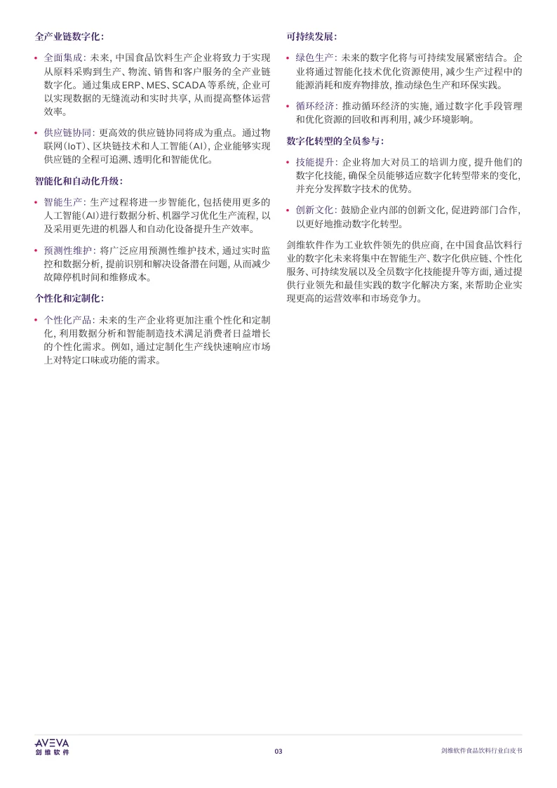 2025食品饮料行业白皮书