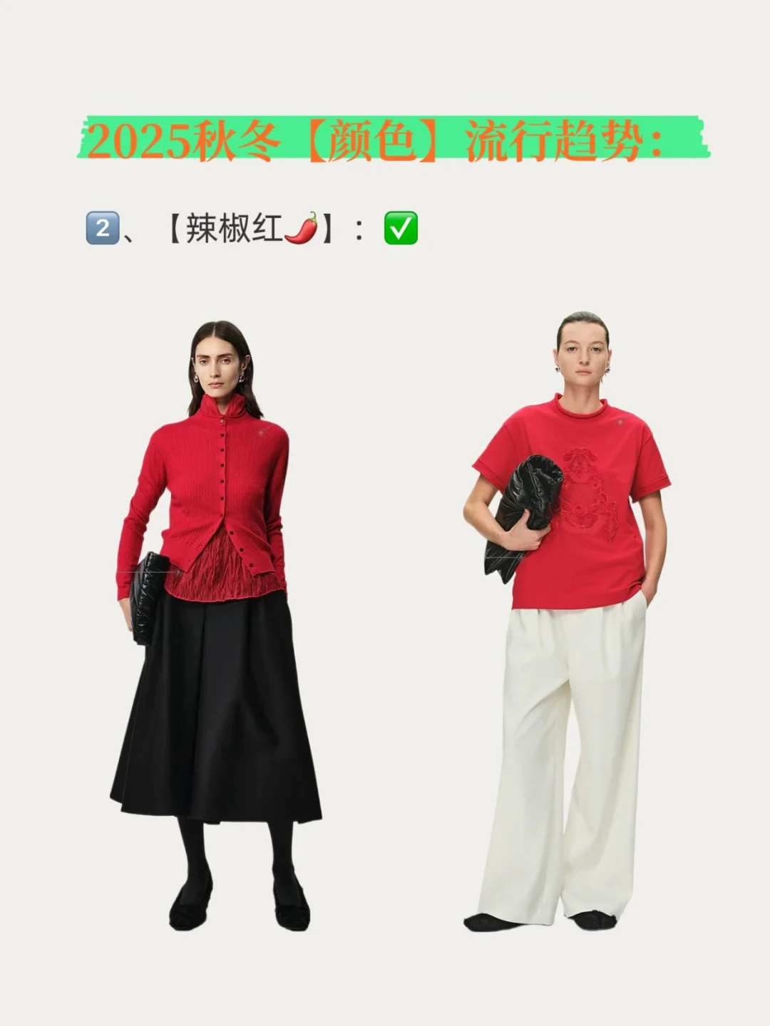?2025 | 秋冬 | 颜色 | 流行趋势❗️❗️❗️
