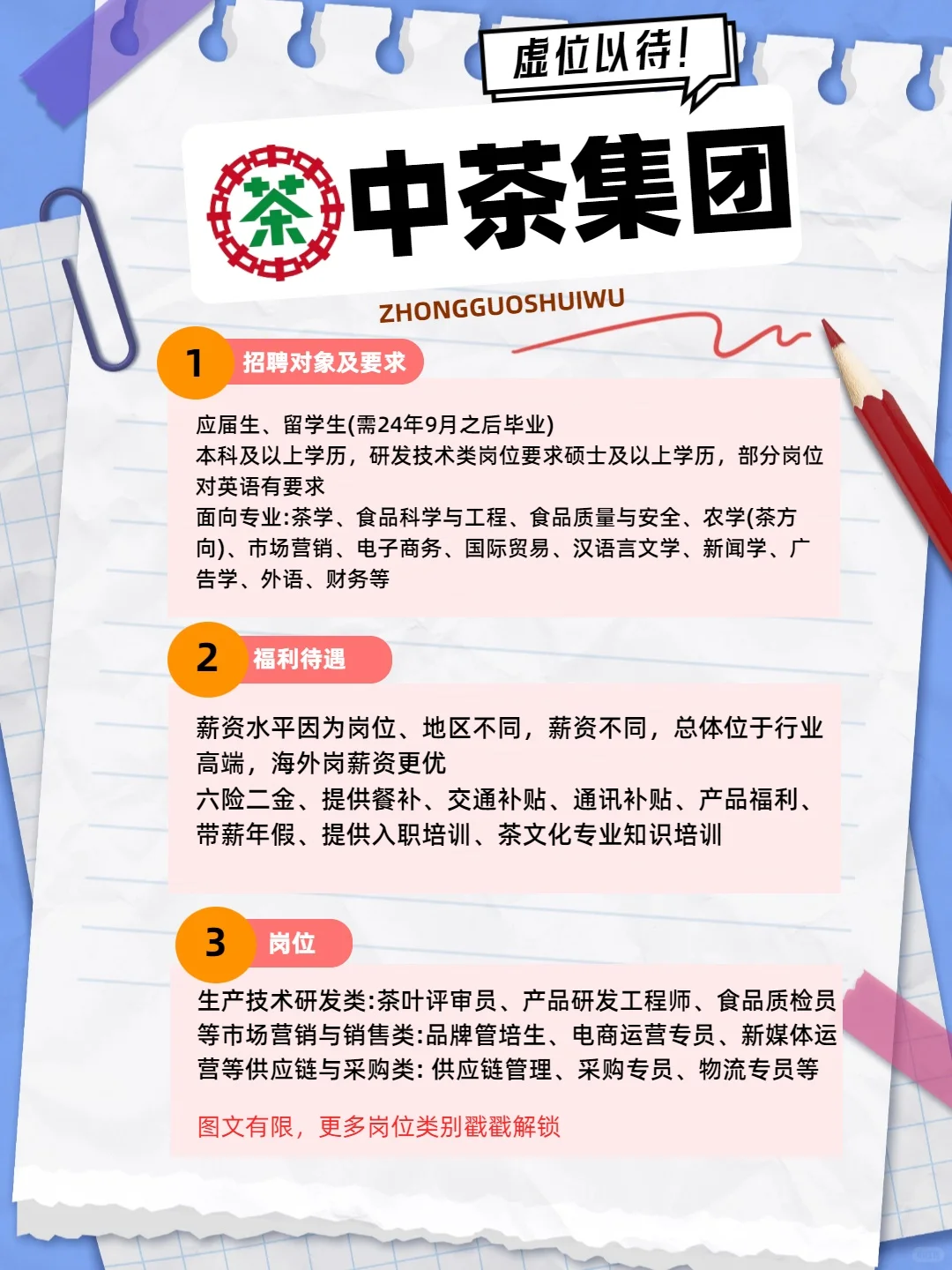 中国茶叶集团25捞人预测来啦！
