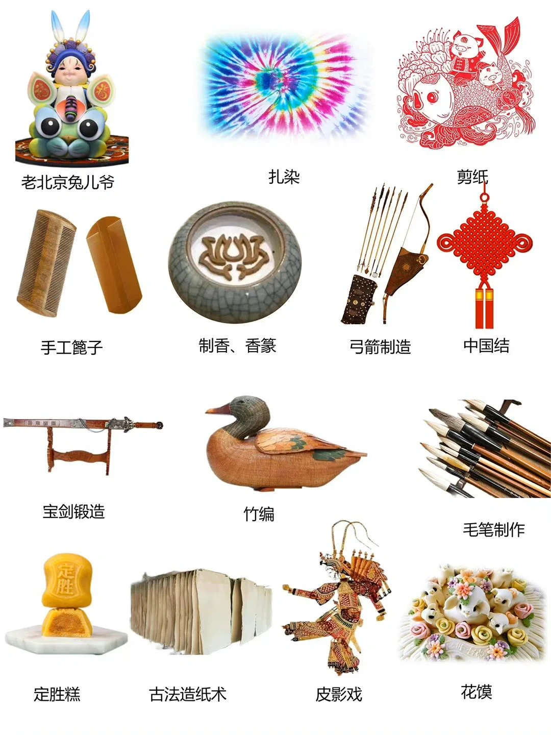 国家瑰宝?? 96种传统非遗技艺