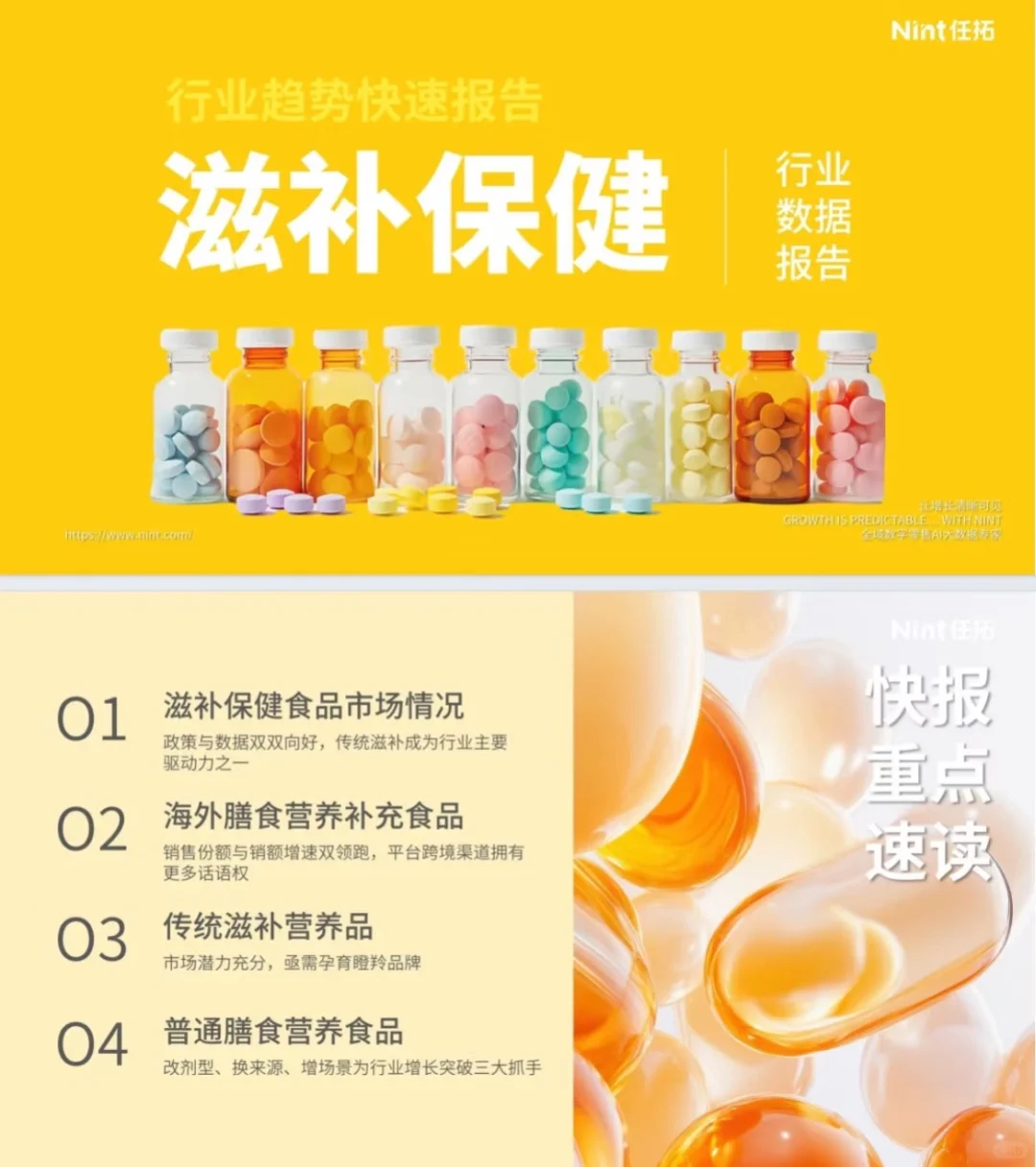 滋补保健食品行业趋势快速报告