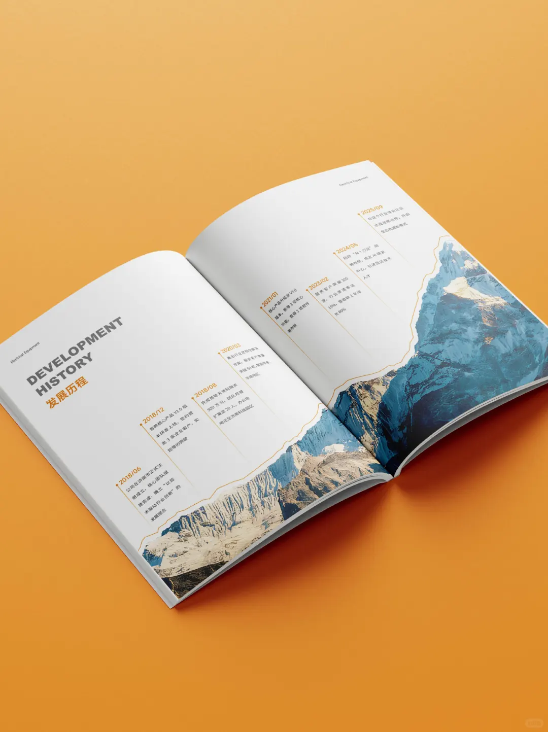 ?公司发展历程这样做！