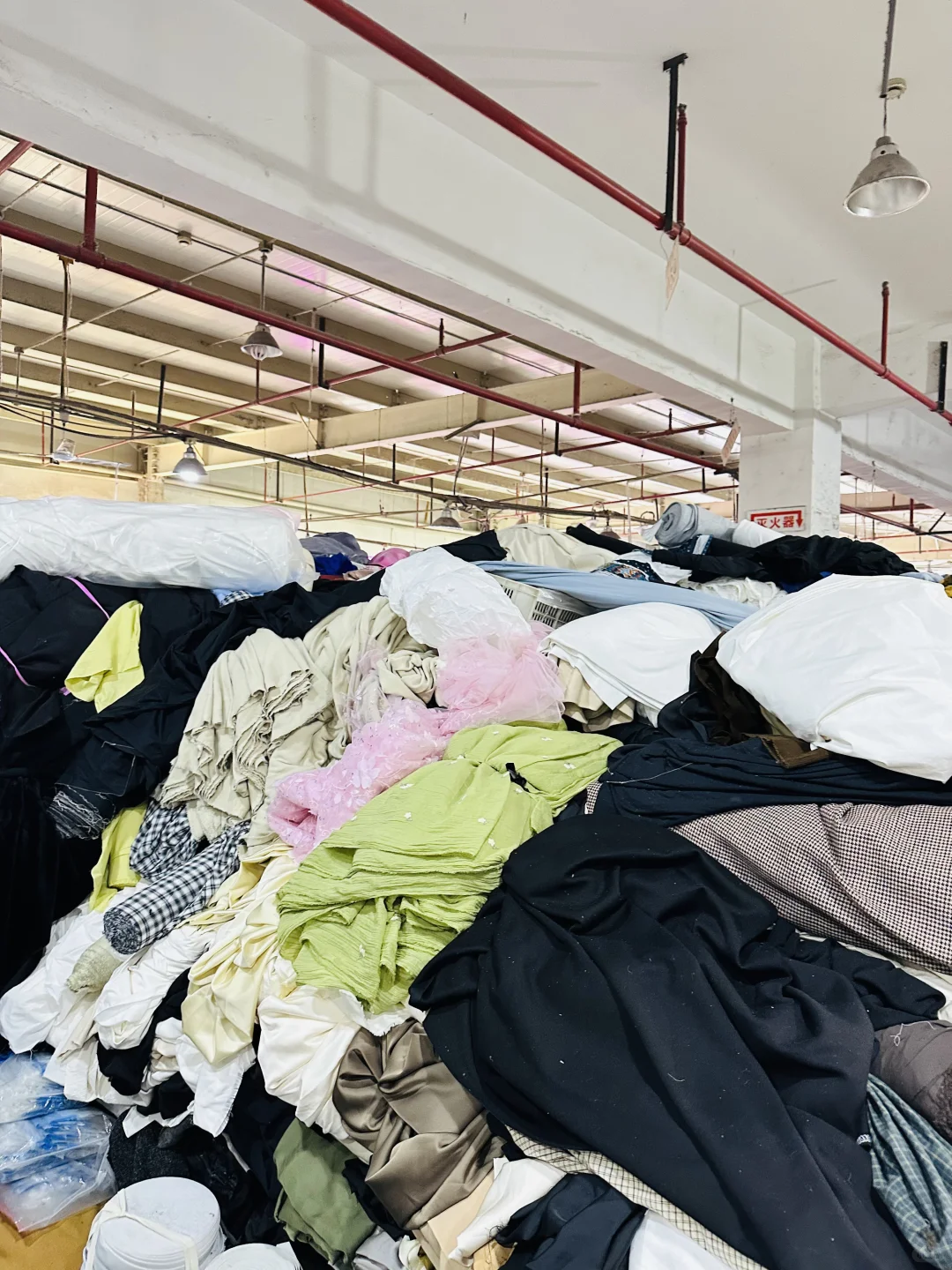 我的另类解压方式,海外海布料市场淘布料