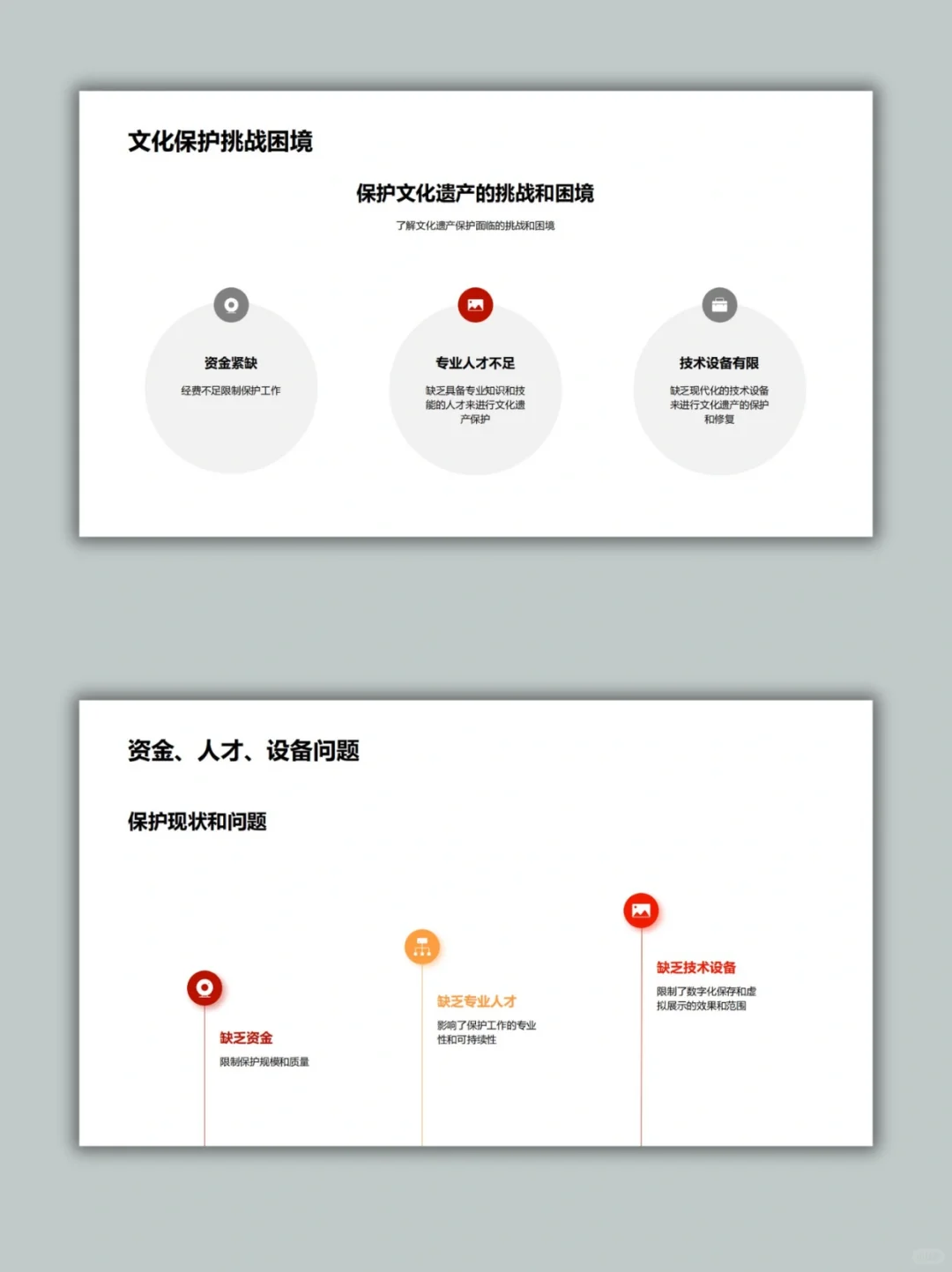 【220】文化遗产保护与传承PPT模板