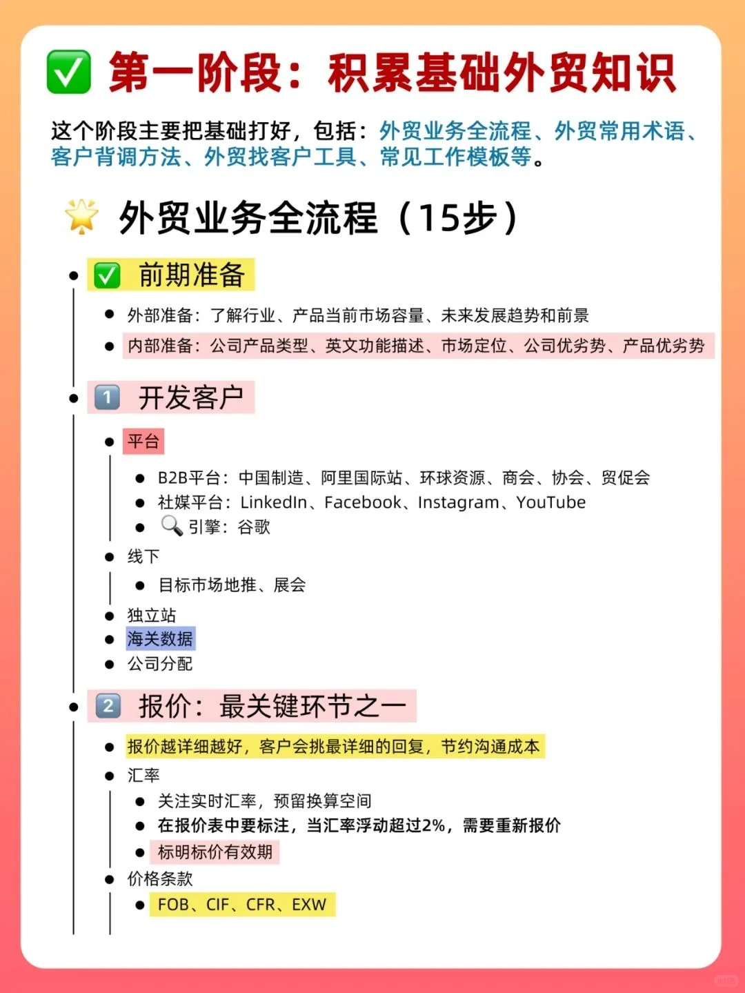 用一个月从0开始做外贸，外贸小白怎么做