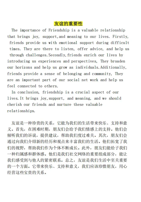 25学位英语作文就从这4篇里抽，背就过！