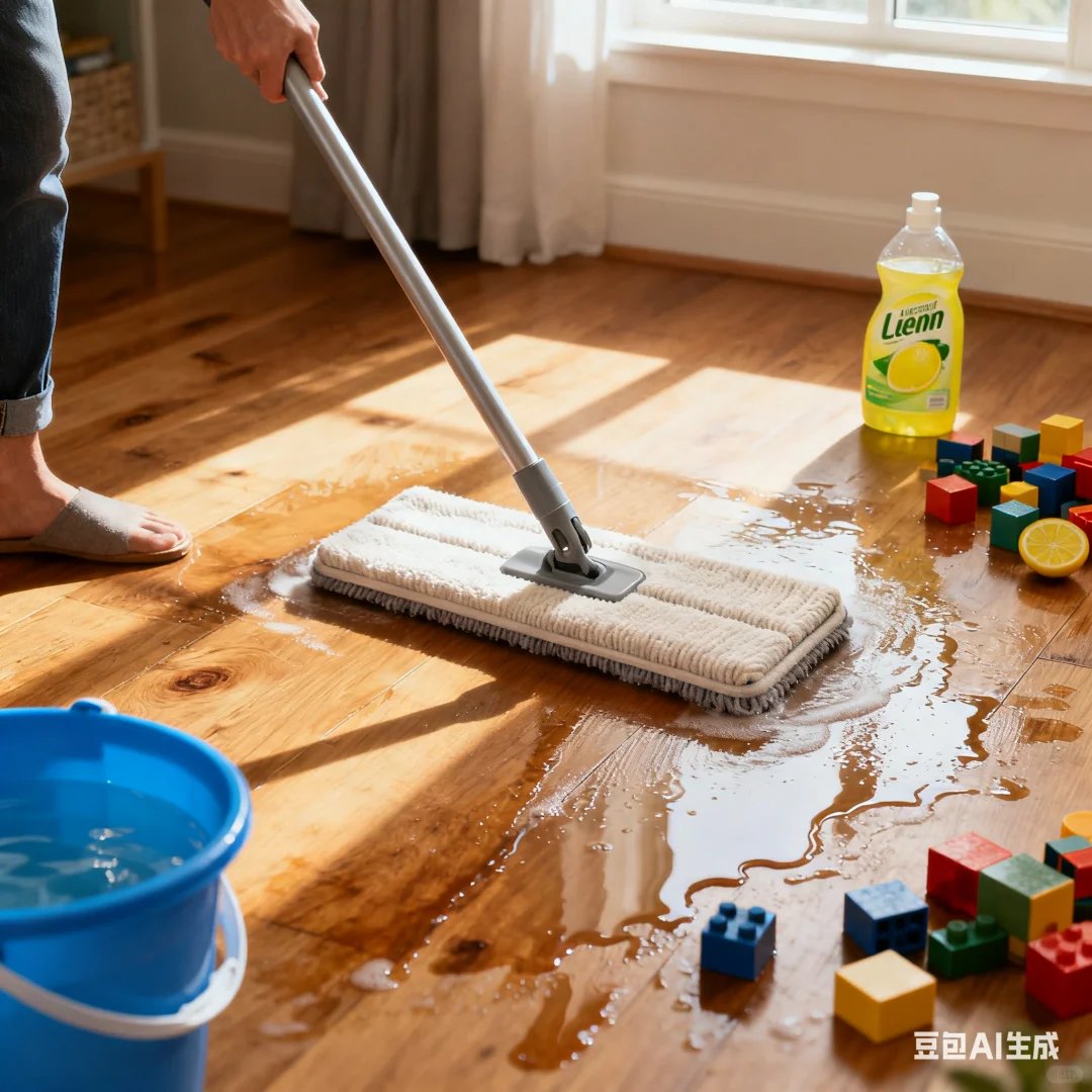 拖把：地面的 “水润清洁小能手”