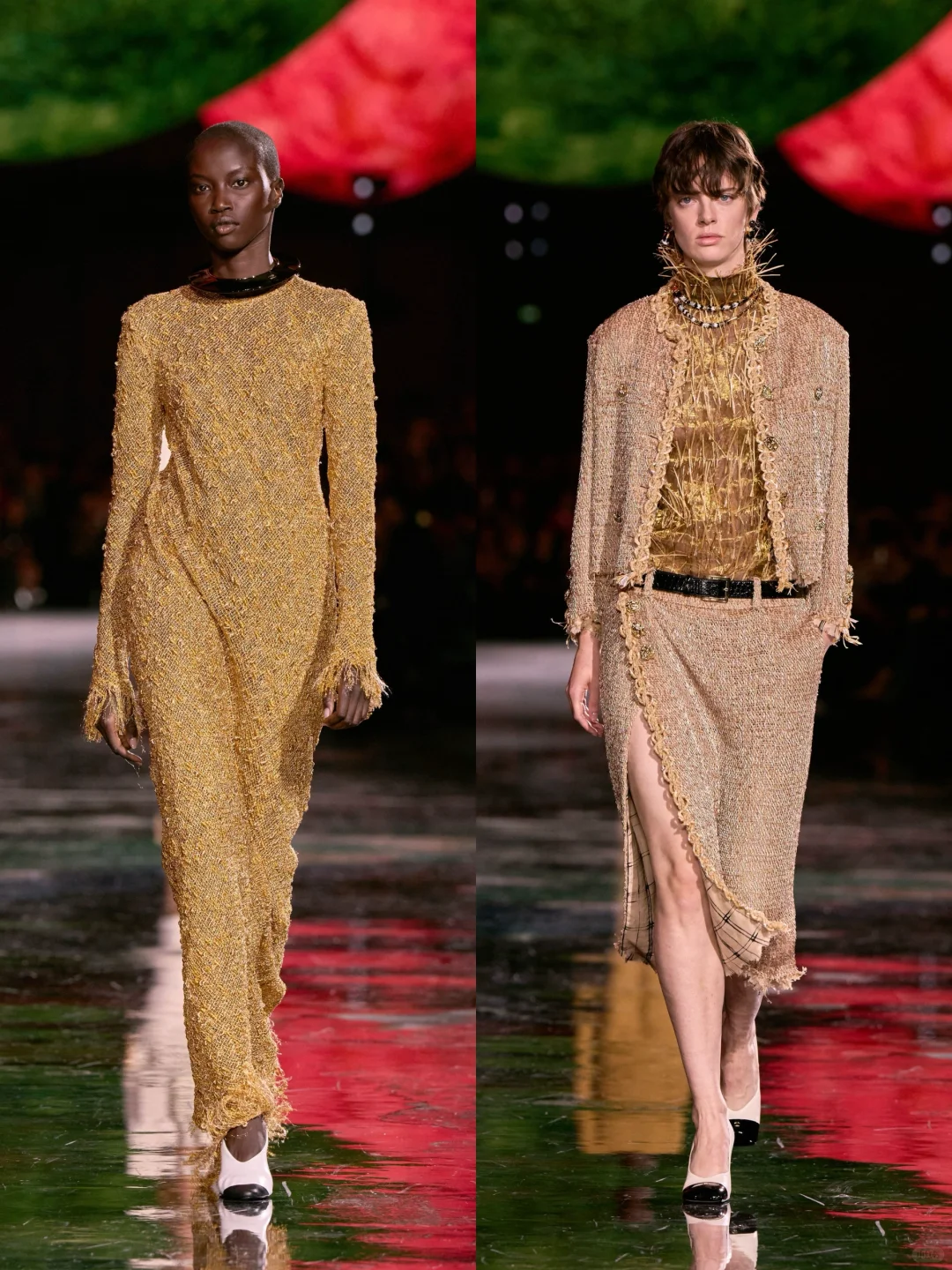 “有原始张力的罂粟红”|CHANEL 2026 春夏