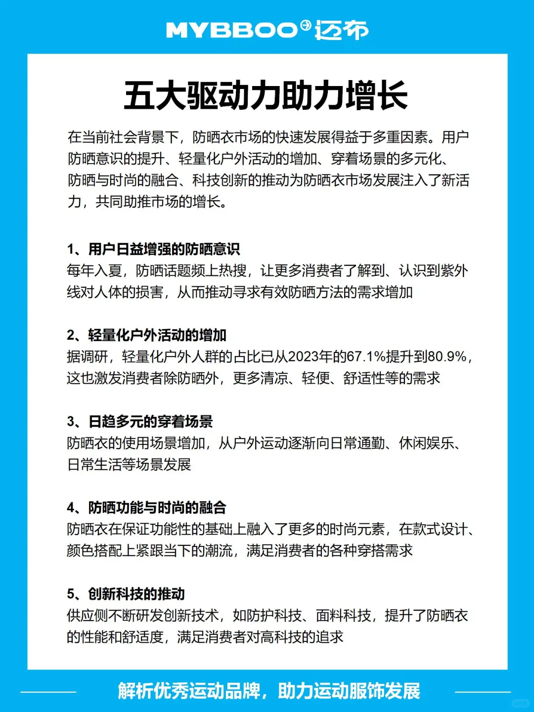 中国防晒衣行业现状分析（附数据）