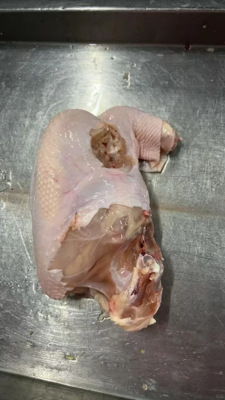 出口鸡腿，客户工厂验货.export chicken