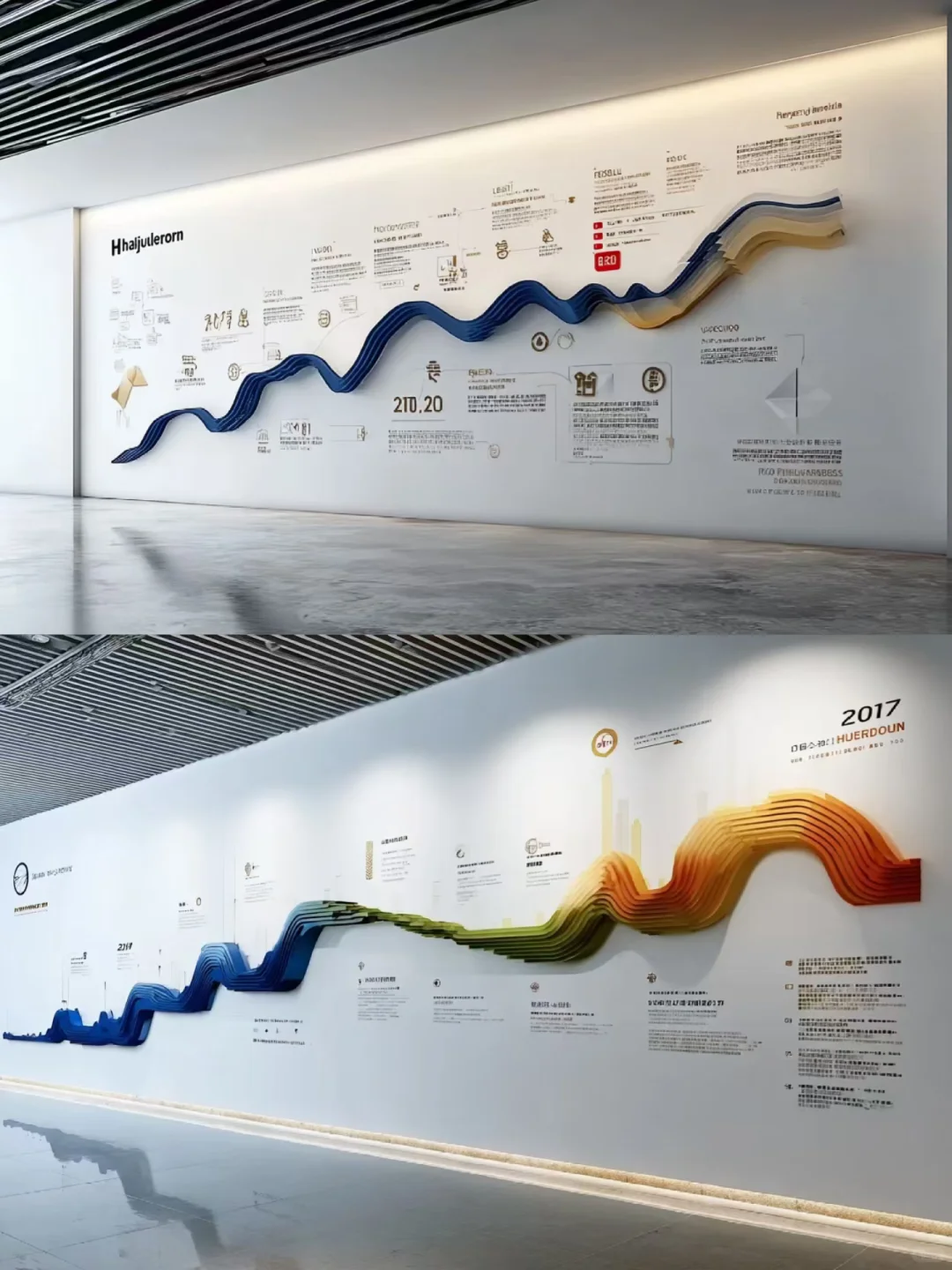 这企业历程墙，把成长故事讲得超戳人?