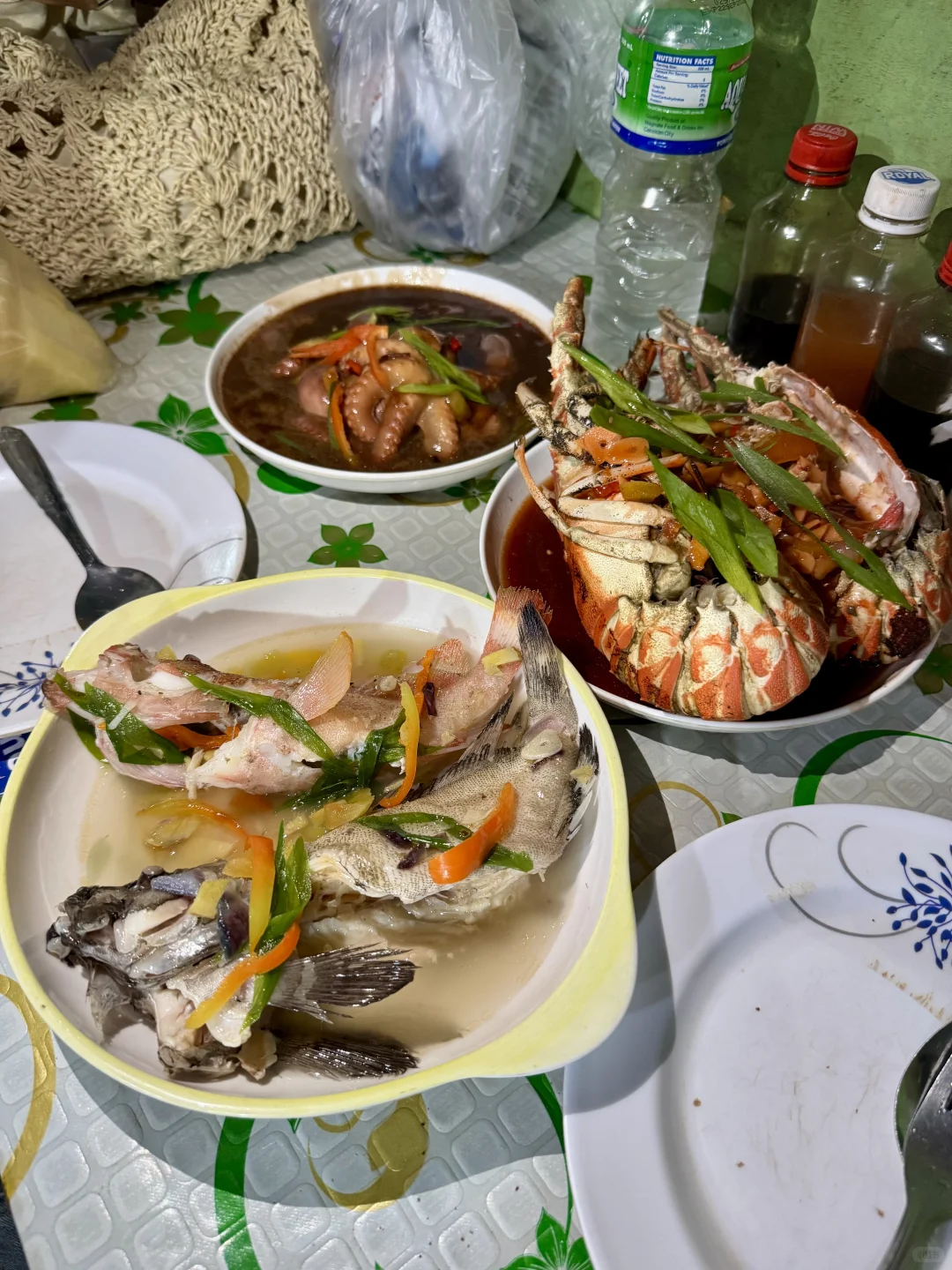 菲律宾薄荷岛最大海鲜市场,实现海鲜自由