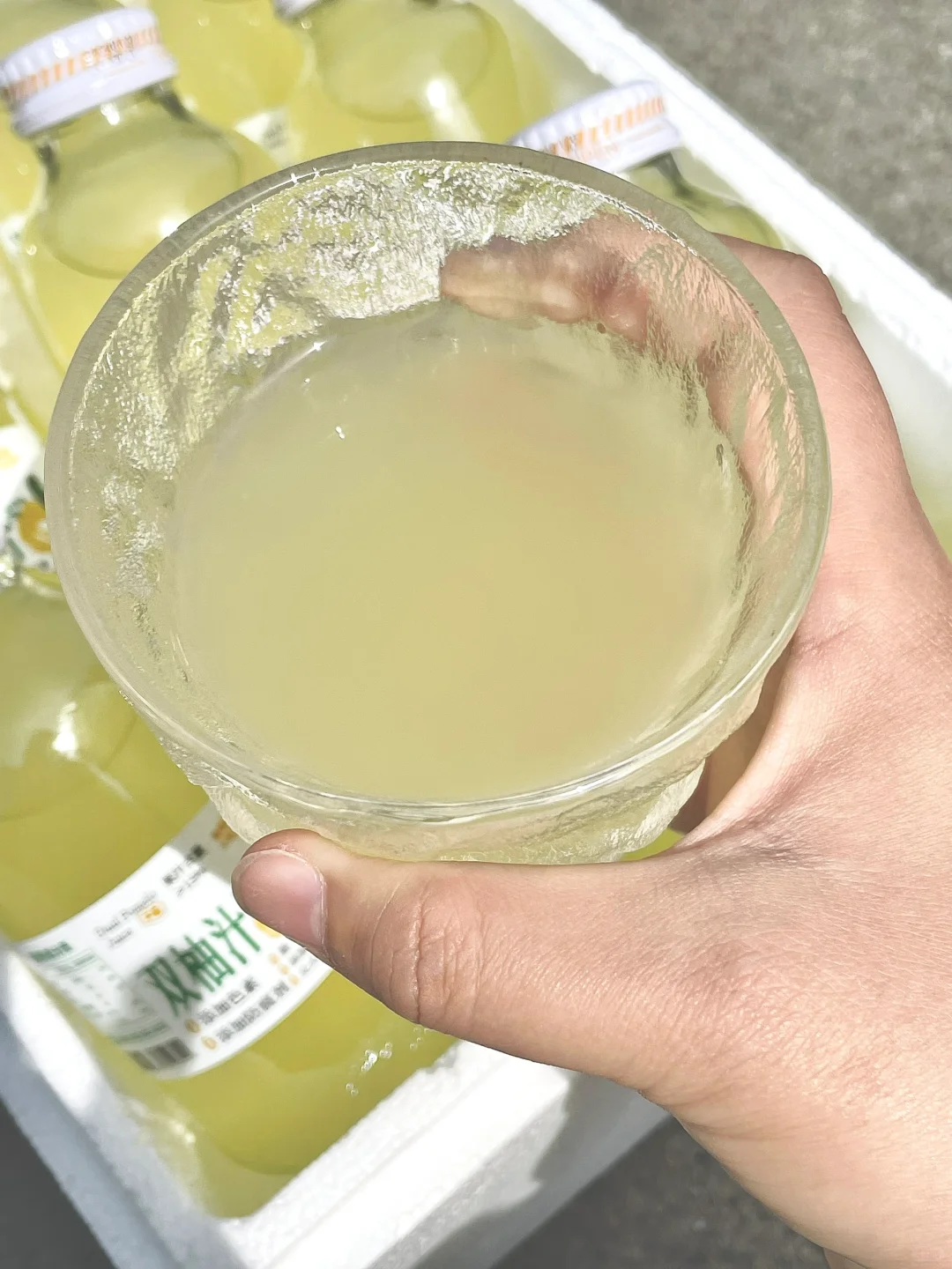 终于敢喝了!?才get到浙江网红双柚汁!