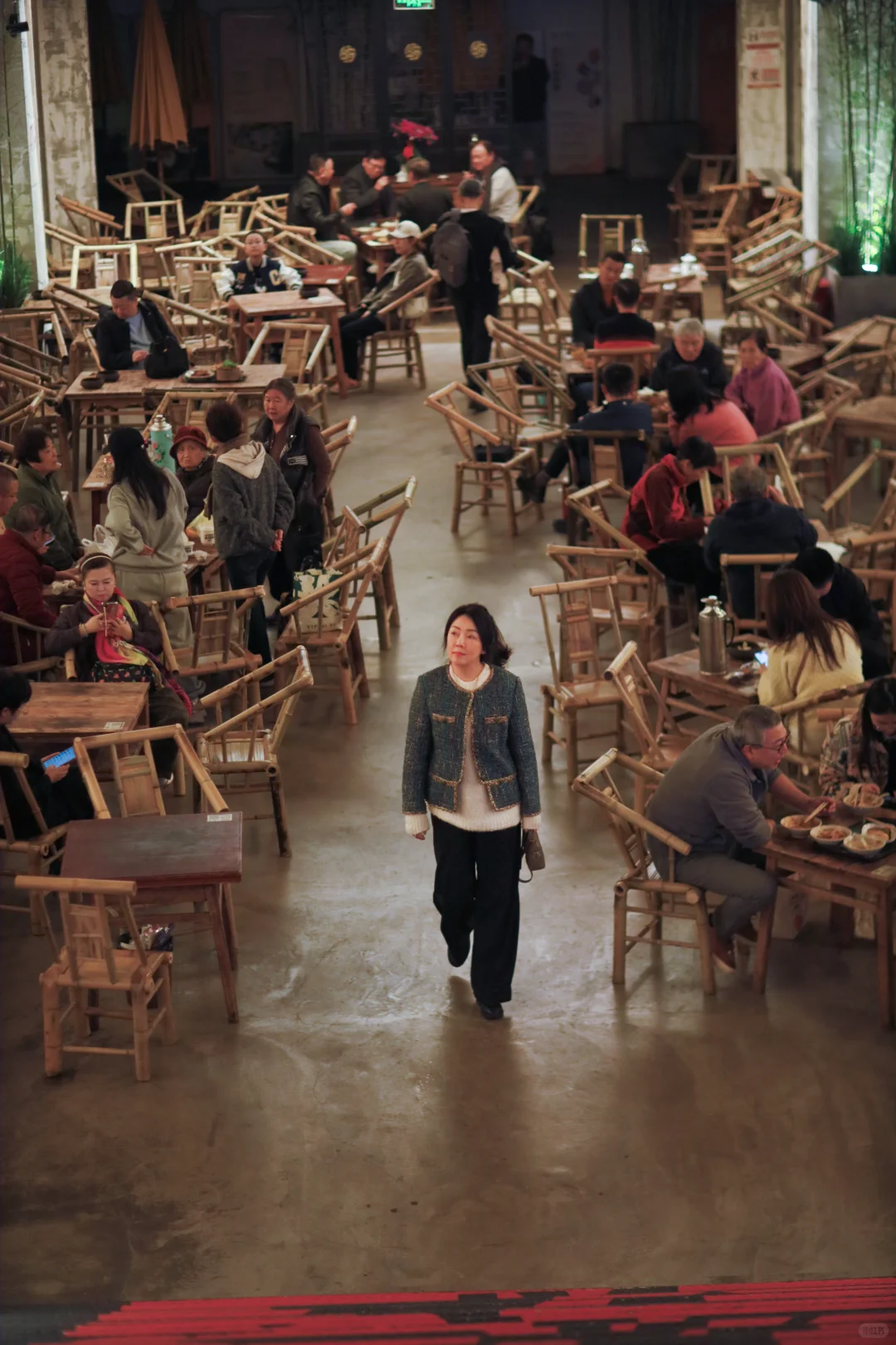 大旗茶馆‖大气的茶馆