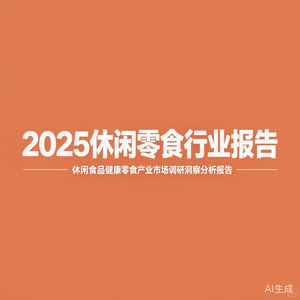 2025零食行业报告·健康趋势洞察