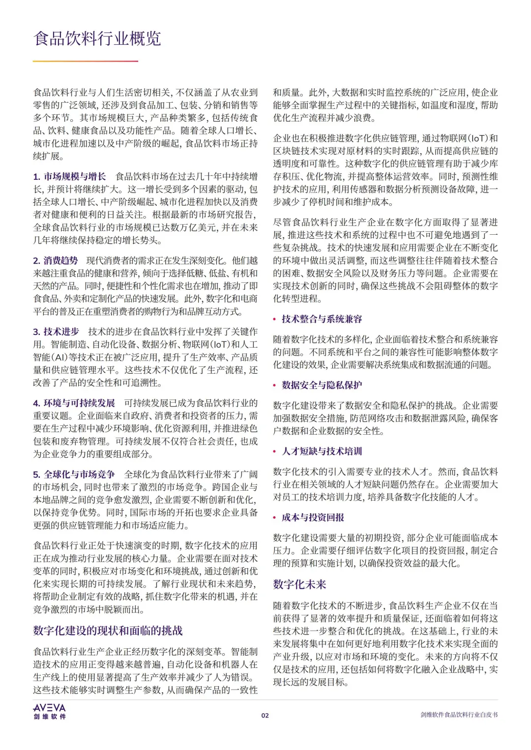 2025年食品饮料行业白皮书