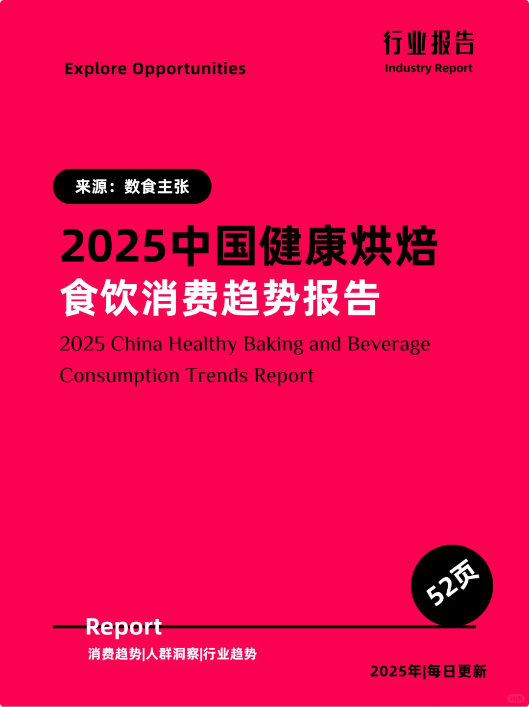 2025健康烘焙行业消费趋势报告