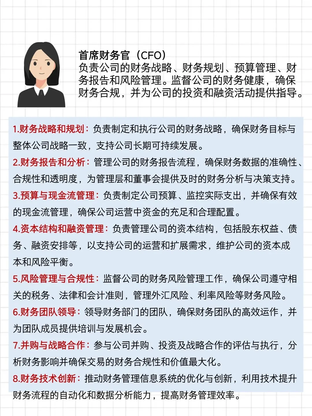 公司核心职位图，管理者必存！