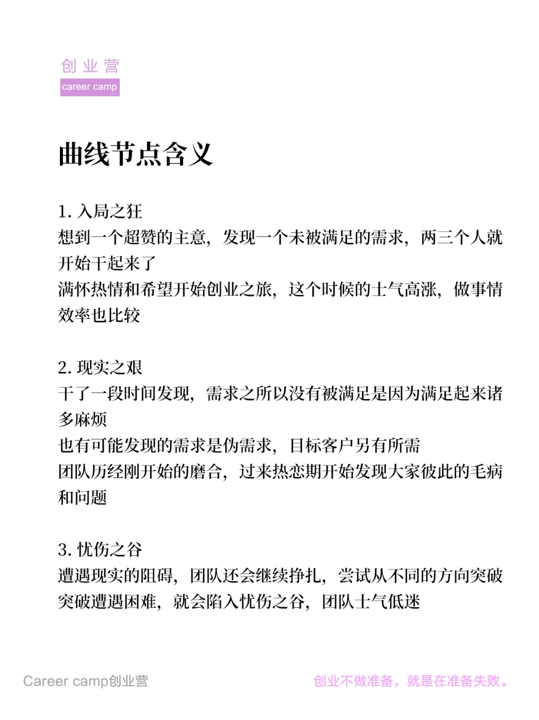 创业成长曲线，你在哪个阶段？