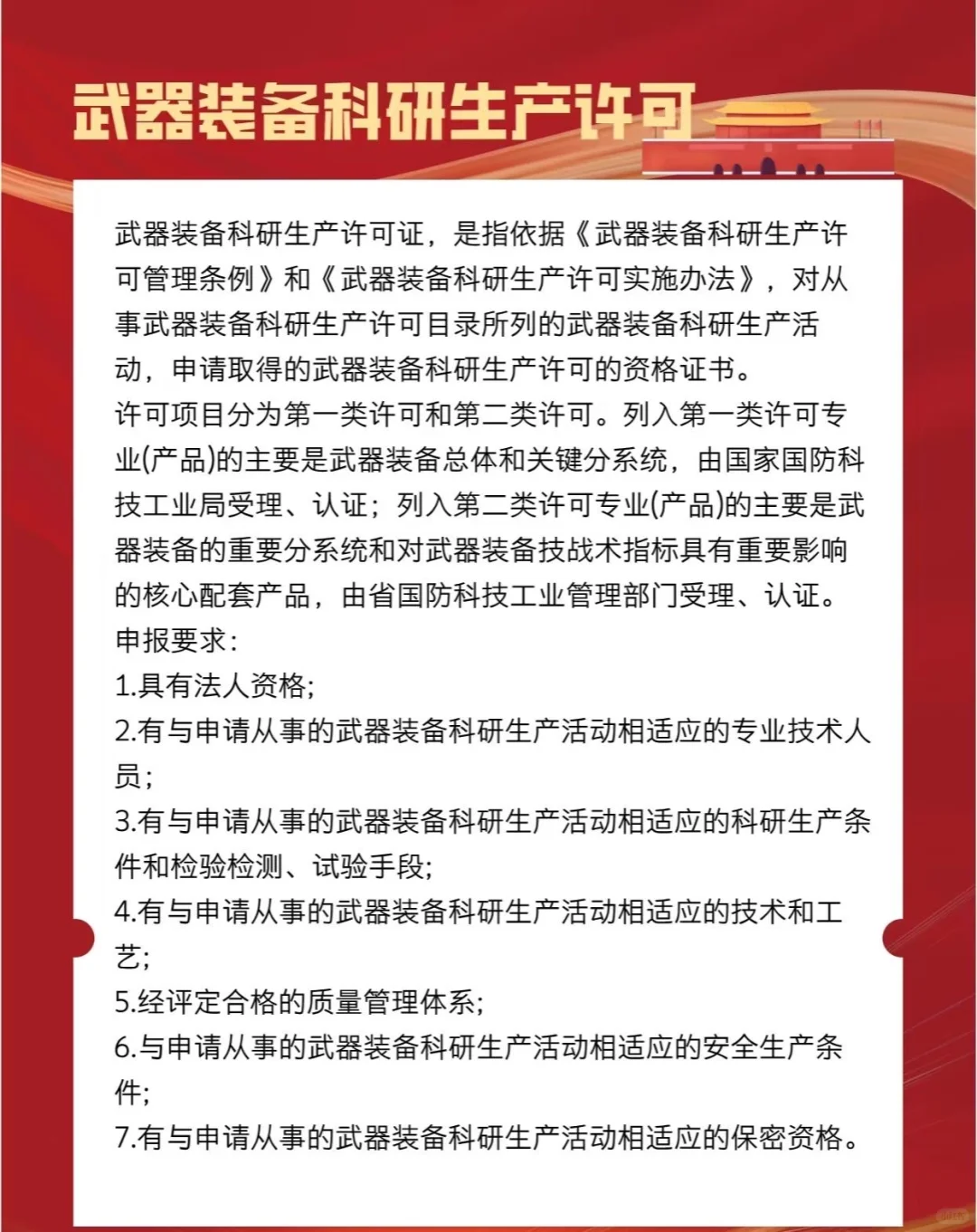 军工四证！可开各地等级建议表