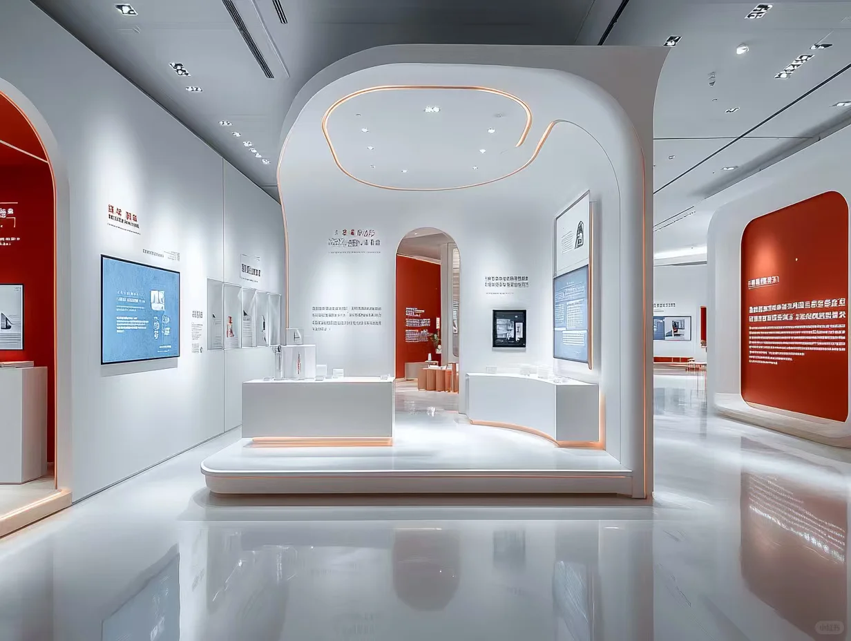 未来感与科技感拉满的企业展厅