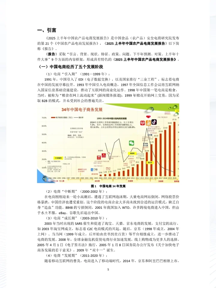 一篇报告洞察2025上半年中国农产品电商趋势
