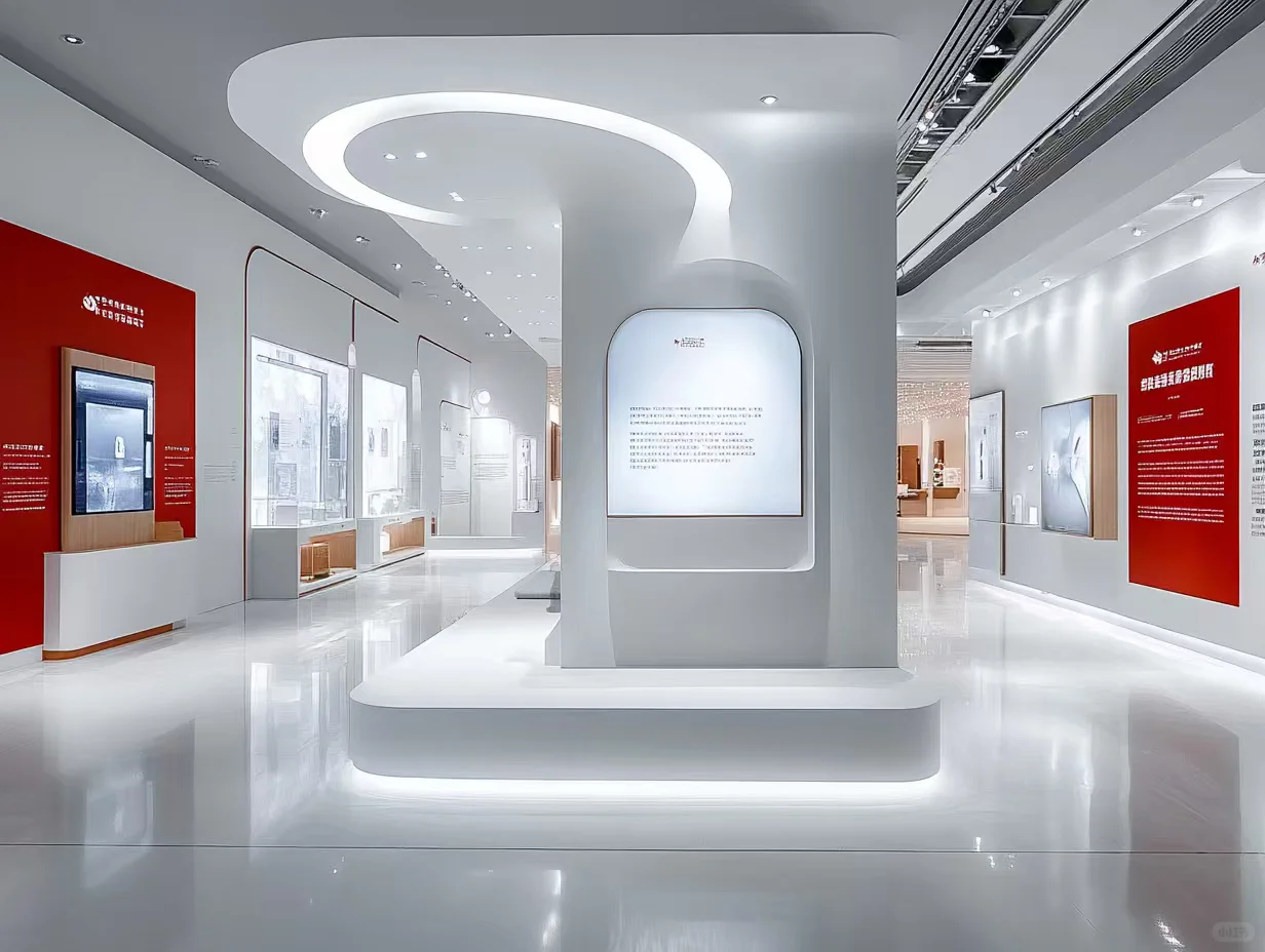 未来感与科技感拉满的企业展厅