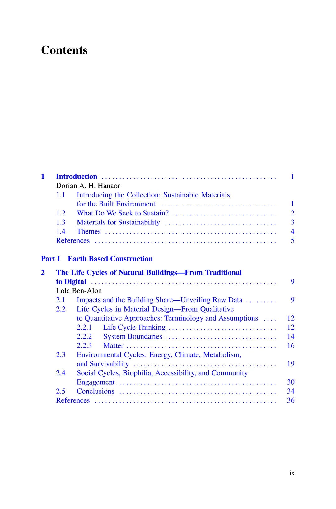 建筑环境的可持续材料