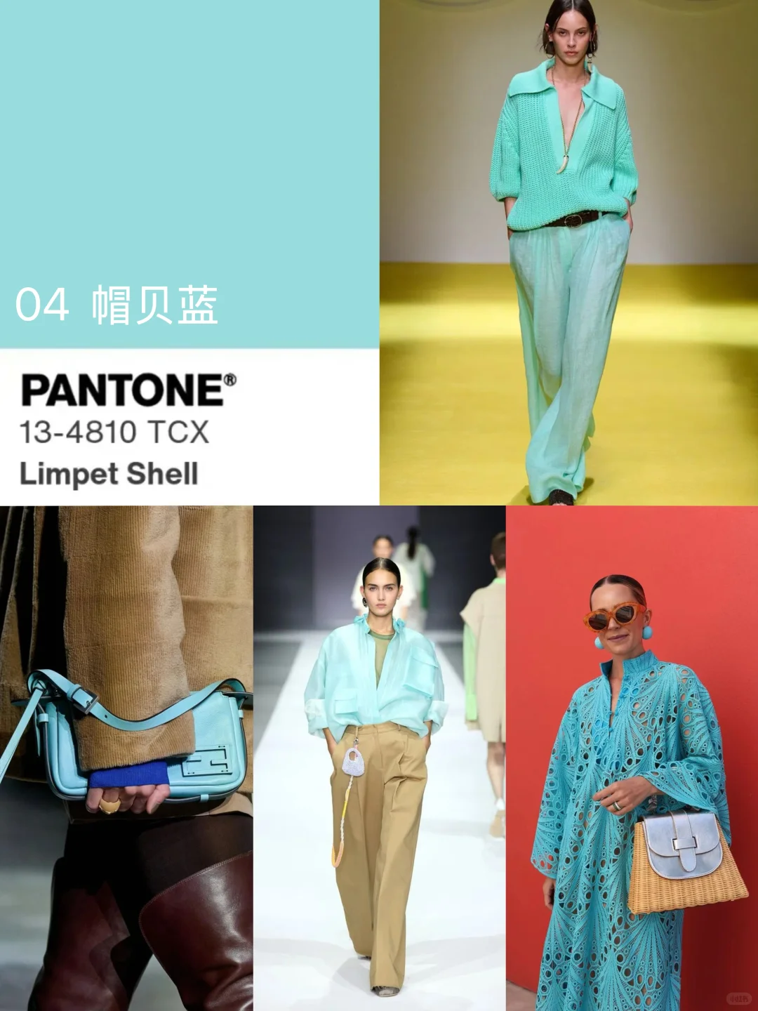 2025春夏10大流行色请收下?