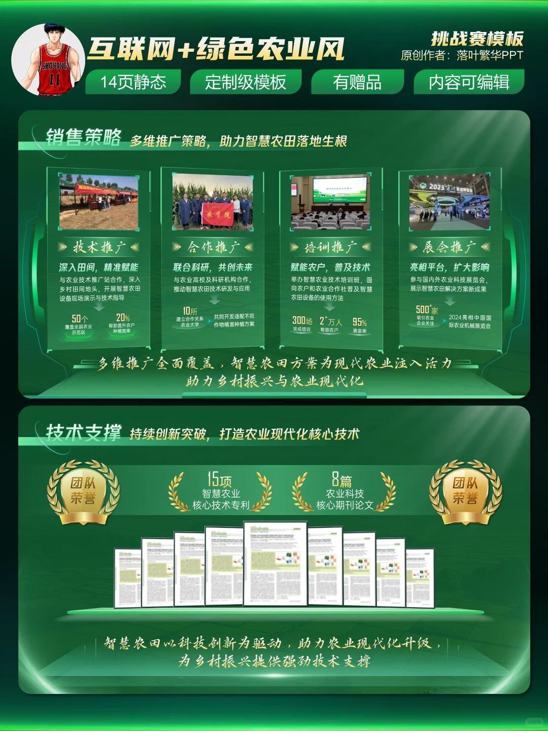 【创赛】国金级PPT--智慧农业科技