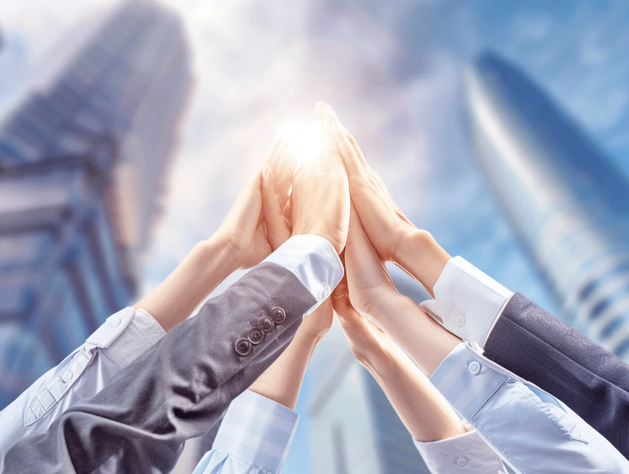 商务用图 握手 团结 团聚 凝聚力