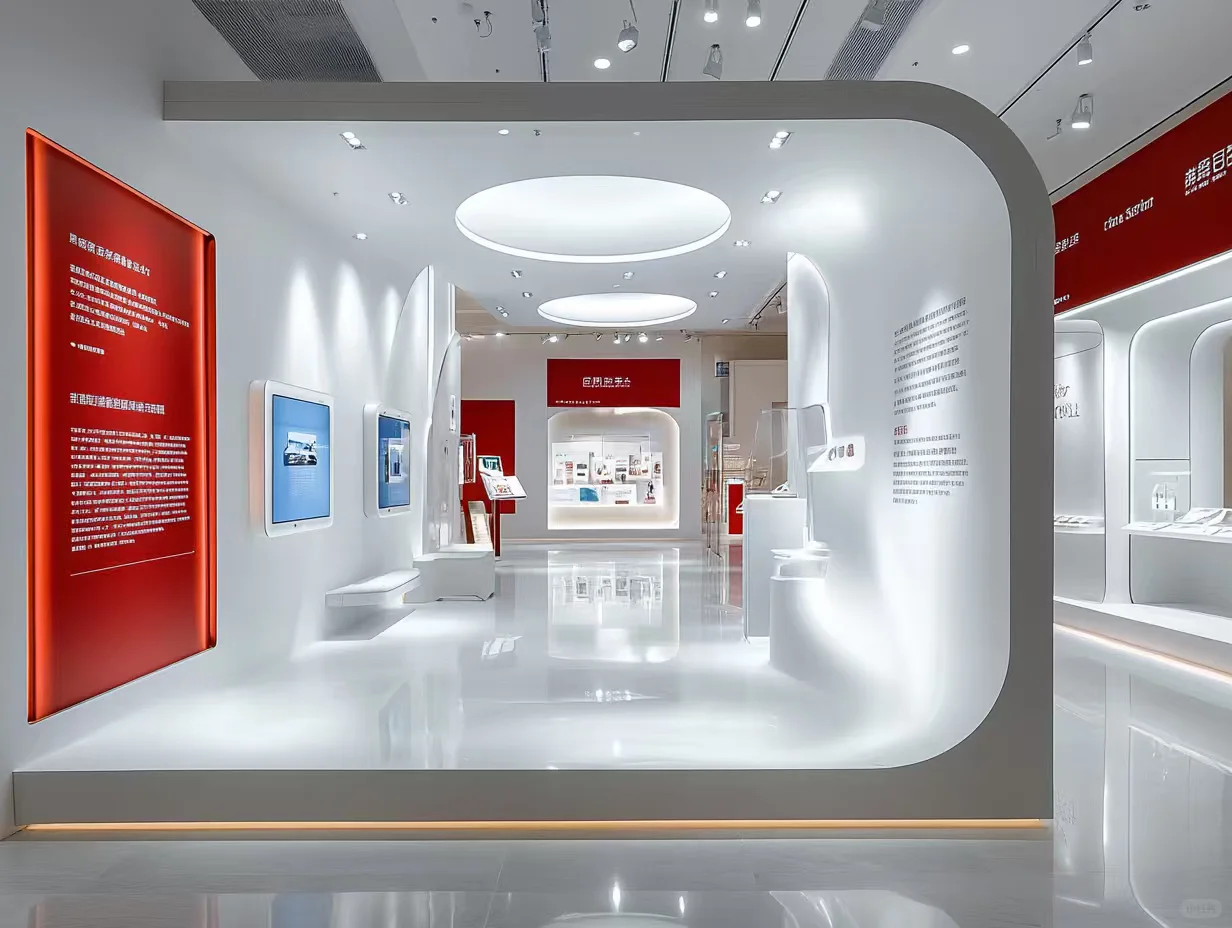 未来感与科技感拉满的企业展厅