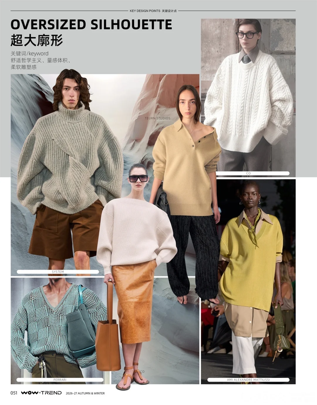 26/27秋冬毛钱趋势之八大风格、色彩