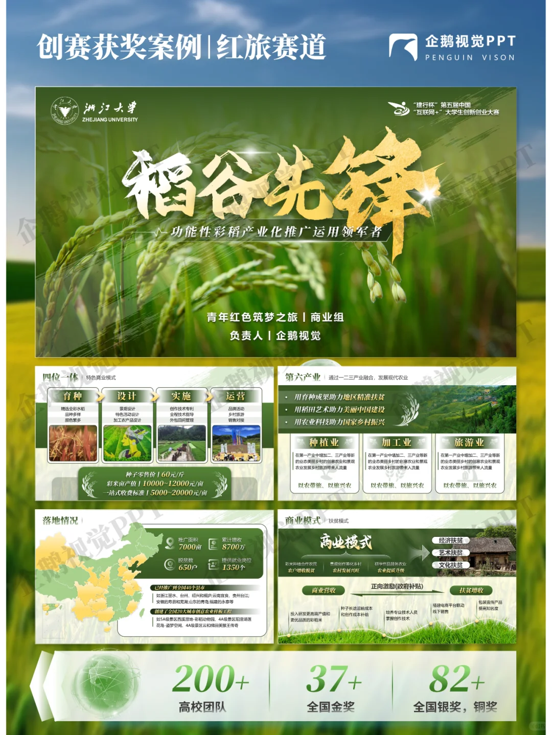 创赛获奖案例 | 红旅赛道《稻谷先锋》