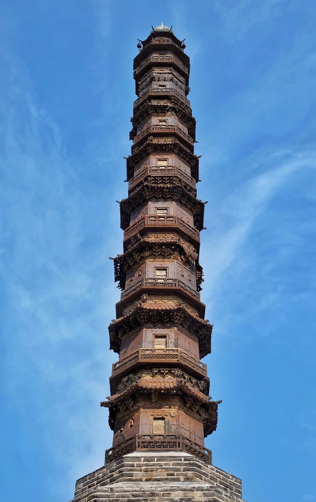 济宁北宋崇觉寺铁塔