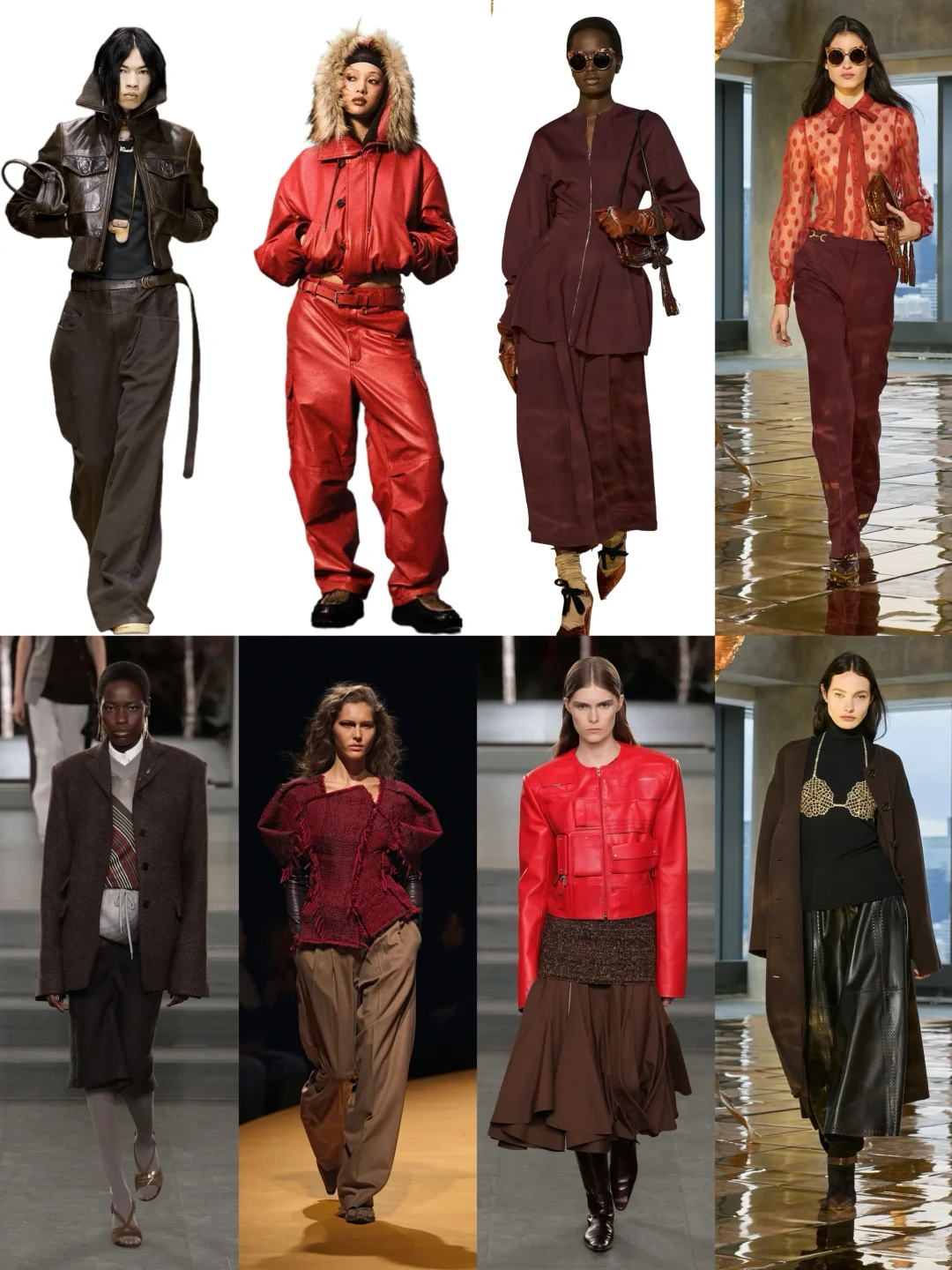 色彩趋势|2025/26秋冬纽约时装周分析